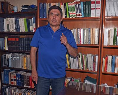 El juez Manuel Aguirre explica pormenores del juicio entre José Luis Chilavert y Alejandro Domínguez.