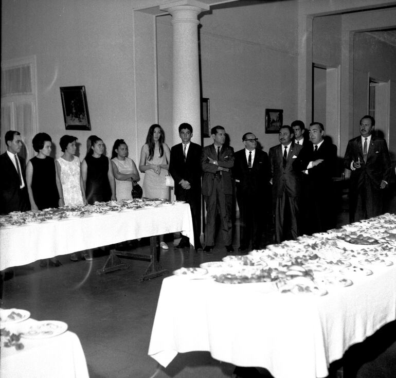 Cena en la Casa Argentina.