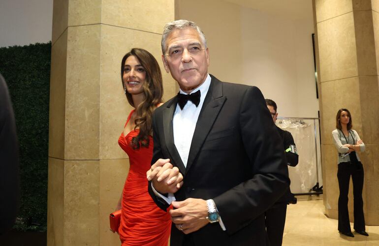 Amal y George Clooney.