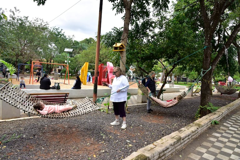 Días del Niño en la Plaza Herminio Giménez.