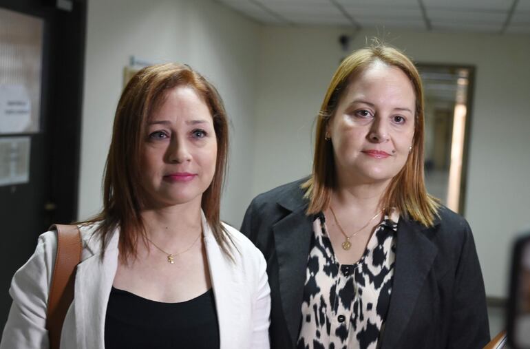 Luz Guerrero (izq.) y Patricia Sánchez, agentes del Ministerio Público a cargo del caso.