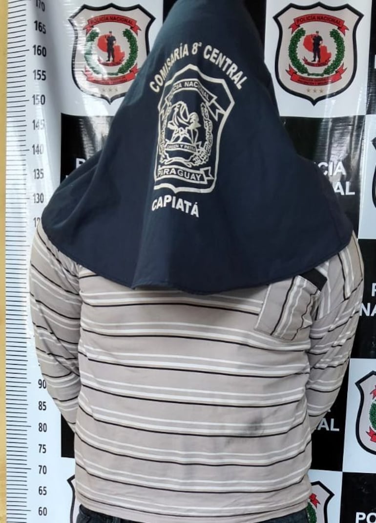 Detenido por violencia familiar en Capiatá.