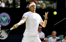 Alexander Zverev, clasificado a la segunda ronda de Wimbledon.