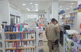 El local asaltado está ubicado sobre la concurrida avenida Perú de Ciudad del Este.