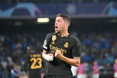 Federico Santiago Valverde (27 años), futbolista uruguayo del Real Madrid.