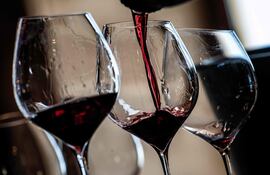El vino tinto es el más consumido en Paraguay.