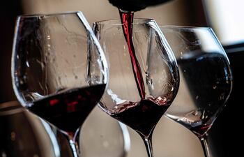 El vino tinto es el más consumido en Paraguay.
