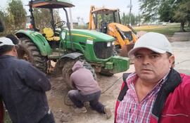 Hilario Adorno se adueño de todas las maquinarias municipales y desde su casa "administra" los recursos de la Municipalidad de Puerto Casado.