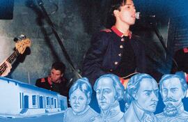 El grupo Próceres de Mayo, fundado en 1997, es un guiño directo a la historia: desde el nombre y su disco 1811, hasta los trajes inspirados en los héroes de la independencia paraguaya.