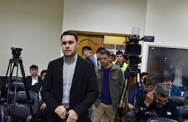 Juicio a Hernán Rivas en la sala 01-Psio 2.