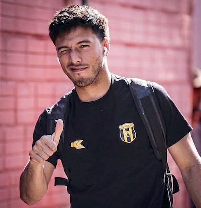 Matías Julián López Estigarribia, futbolista de Guaraní.