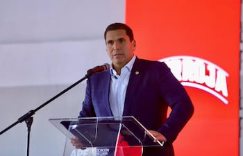El licenciado Robert Alexis Luis Harrison Paleari (52 años), presidente de la Asociación Paraguaya de Fútbol.