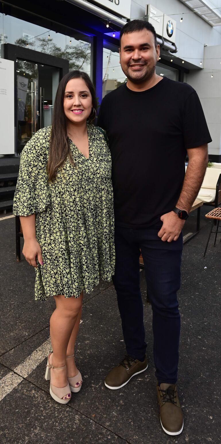 Belén Martínez y Marcos Duarte.