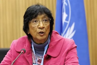 La jurista sudafricana Navi Pillay