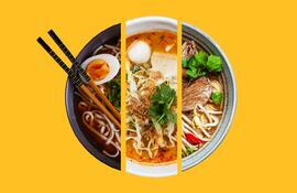 Ramen, pho o laksa: ¿cuál es tu sopa ideal?