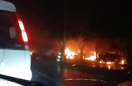 Naranjito Canindeyu Ybyrarobaná ataque a puesto policial