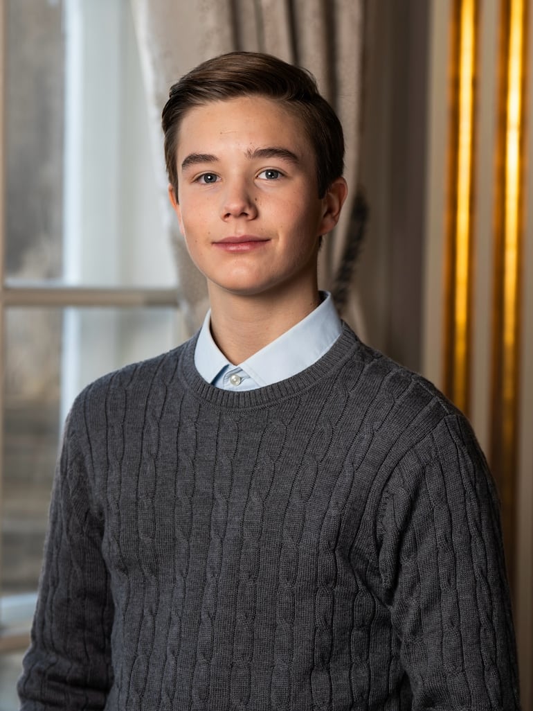 Muy apuesto, el príncipe Vincent de Dinamarca. (Instagram/Kongehuset)