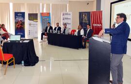 Gustavo Fariña, de la Cámara de Empresarios de CDE y Alto Paraná.