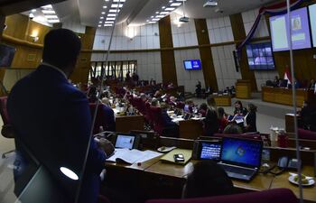 Sesión de la Cámara de Diputados de la fecha.