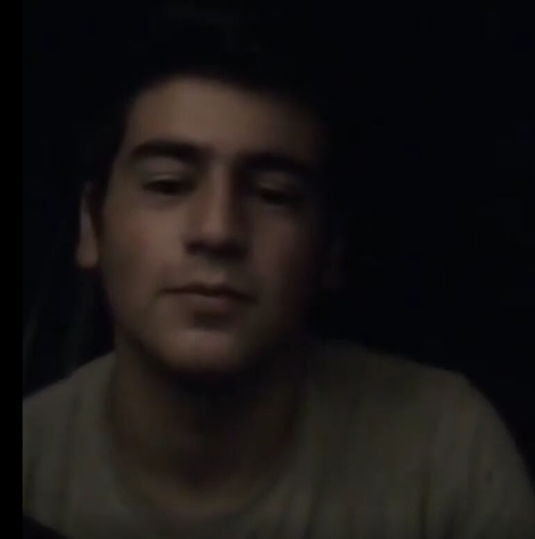 Germán Aranda, hermano de Vita. (captura de pantalla).