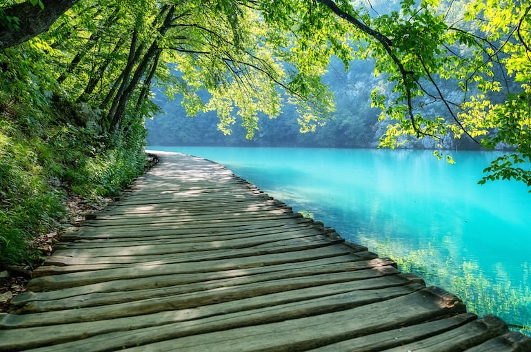Plitvice Lakes, Croacia.