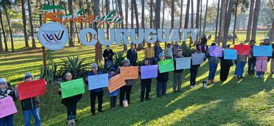 Adultos mayores cerraron ruta para exigir la pensión en Curuguaty.