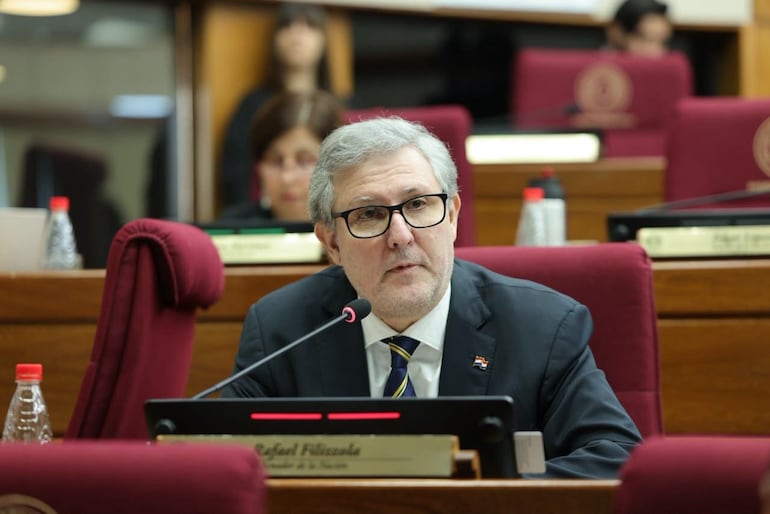 Rafael Filizzola (PDP), senador opositor. Foto: Prensa Senado.