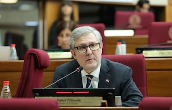 Rafael Filizzola (PDP), senador opositor. Foto: Prensa Senado.
