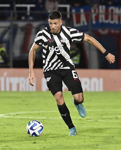 Álvaro Marcial Campuzano (28 años) se hizo de un lugar fijo en el medio del equipo titular de Libertad.