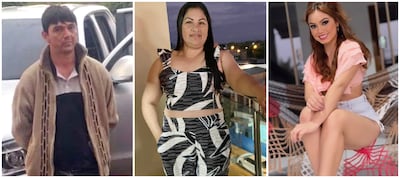 Felipe Escurra Rodríguez, su mujer Elisabet Acosta Gómez y la hija de ambos, Deimi Elizandra Escurra Acosta, buscados en Capitán Bado por tráfico de armas y asociación criminal.