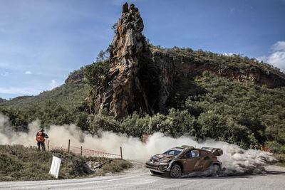 Elfyn Evans se impuso en el Rally Safari de Kenia