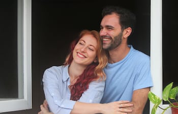 Pareja feliz.