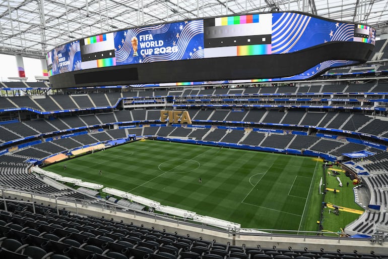 SoFi Stadium, donde Paraguay debutará contra Estados Unidos. ¿Quién cantará el himno paraguayo en ese escenario?