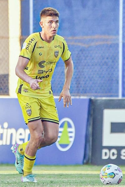 Lucas Ramón Romero Gómez (29/08/2002), primer futbolista de Recoleta convocado a la selección nacional.