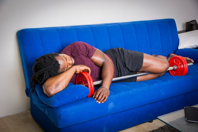 Concepto de vigorexia.