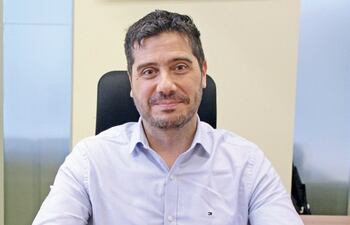 Miguel Santini, gerente general de Superspuma.