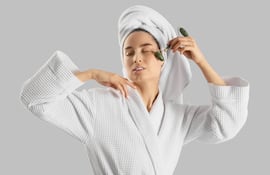 Concepto de bienestar y rutinas de cuidado.