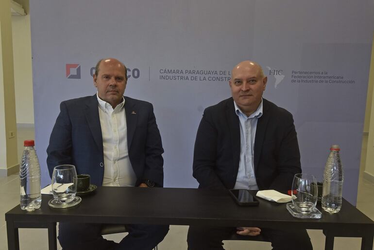 José Luis Heisecke y César Barreto.  