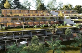 Proyecto inmobiliario frente al anfiteatro José Asunción Flores.