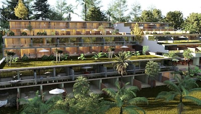 Proyecto inmobiliario frente al anfiteatro José Asunción Flores.