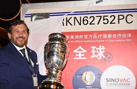 Esta noche llegaron a Uruguay las vacunas chinas que serán utilizadas para la Conmebol a fin de buscar que logre realizar la Copa América.