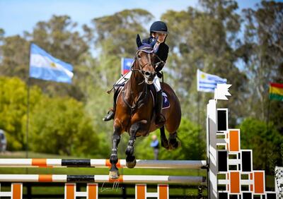 Joaquina Campuzano, esperanza paraguaya en el FEI de Porto Alegre, Brasil, del 3 al 8 de octubre.