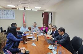 La comisión de Industria, Comercio y Turismo se reunió con técnicos del Ministerio de Industria y Comercio (MIC) y de Fedemipymes para estudiar el proyecto de ley que modifica la ley de mipymes.