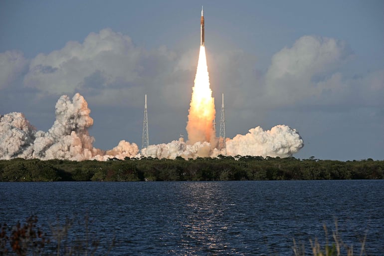 Lanzamiento de Artemis II. 