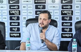Rodrigo "Coto" Nogués, presidente de Olimpia.
