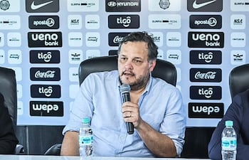 Rodrigo "Coto" Nogués, presidente de Olimpia.