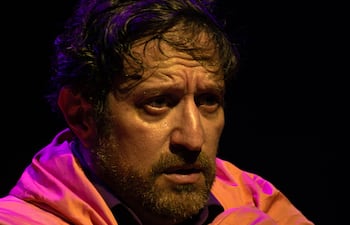 Ariel Galeano en "Psicópata". Fotografía de Julio de Torres.