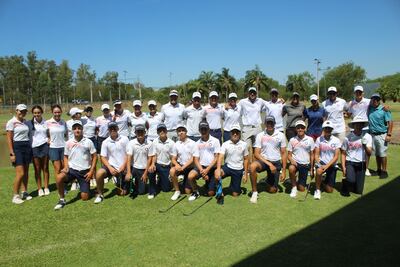 Equipo de Alto Rendimiento del golf, con las selecciones juvenil y pre-juvenil.