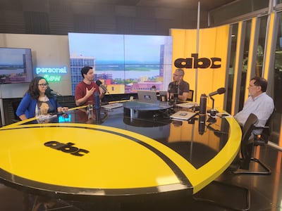 Mauricio Maluff, activista social; Marlene Orué, PLRA.