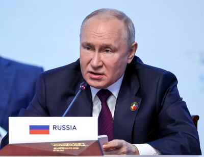 Vladimir Putin, presidente de Rusia.